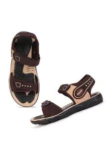 DRACKFOOT Men Leather Comfort Sandals