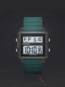 CARLINGTON Men Dial & Straps Digital Multi Function Watch Endurance 9136 Teal