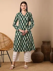 FASHOR Women Ethnic Motifs Printed Kurta
