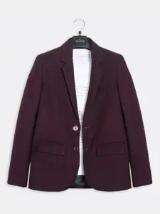 CHARCHIT Boys Self-Design Blazer With T-Shirt