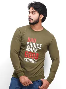 SANDCLOCK Men Cotton Printed Sweatshirt