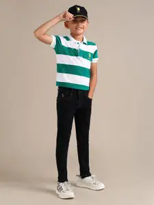 U.S. Polo Assn. Kids Boys Skinny Fit Stretchable Jeans