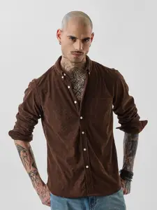 Snitch Men Slim Fit Casual Shirt