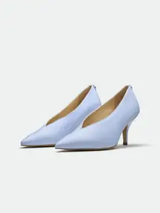 Oroh Leather Party Stiletto Pumps Heels