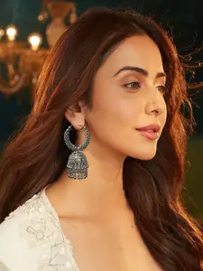 AccessHer Contemporary Hoop Earrings