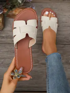 Jbarg Women Open Toe Flats