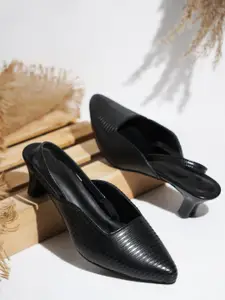 Froh Feet Women Kitten Heel Mules