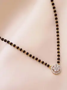 LC Jewelz Sparkling Stone Pendant Mangalsutra