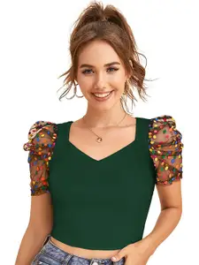 Fashion Care Sweetheart Neck Top