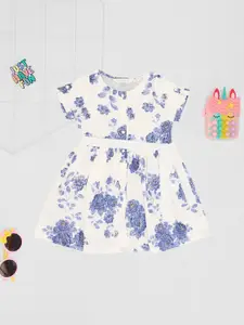 AKKRITI BY PANTALOONS Floral Fit & Flare Dress