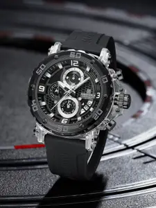 Naviforce Men Dial & Straps Analogue Chronograph Watch NF7123_S W B