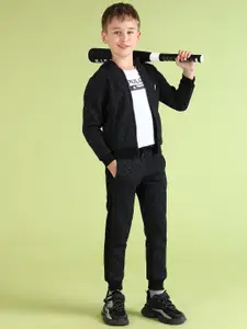 U.S. Polo Assn. Kids Boys Brand Logo Printed Joggers