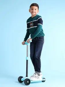 U.S. Polo Assn. Kids Boys Skinny Fit Light Fade Stretchable Jeans