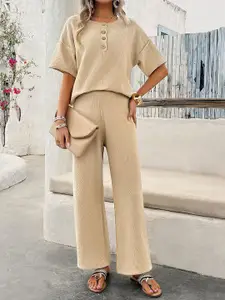 StyleCast Women Top With Trouser Co-Ords