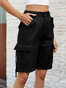 StyleCast Women Cargo Mid-Rise Shorts