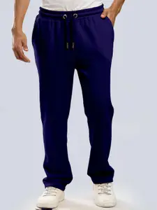 Overlays Men Navy Heavy Weight Straight Fit Jogger