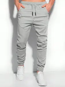 StyleCast x Revolte Men Grey Joggers