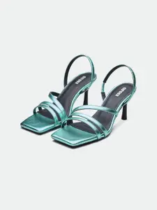 Oroh Leather Party Stiletto Sandals