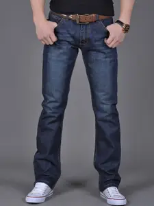StyleCast x Revolte Men Regular Fit Mid-Rise Jeans