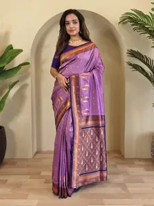 Anouk Woven Design Zari Paithani Saree
