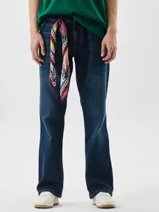 Snitch Men Bootcut Mid-Rise Stretchable Jeans