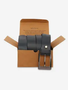 SPYKAR Men Brown Genuine Leather Belt