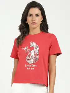 Global Republic Women Graphic Printed T-shirt