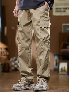 StyleCast x Revolte Men Pleated Cargos Trousers