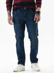 Snitch Men Relaxed Fit Mid-Rise Jeans