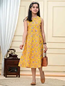 DMP FASHION Floral Print Longline Top