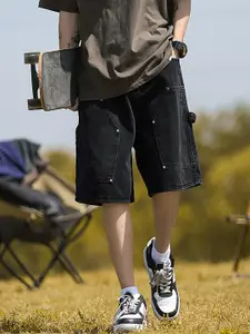 StyleCast Men Casual Cotton Mid-Rise Solid Shorts