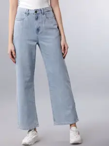 Tokyo Talkies Women Flared High-Rise Jeans