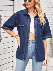 StyleCast Women Opaque Casual Shirt