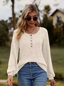 StyleCast x Revolte Women Ribbed Pullover Sweaters