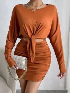 StyleCast Solid Bodycon Mini Dress