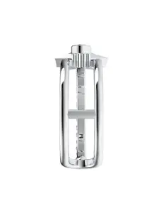 Kicky And Perky 925 Sterling Silver Rhodium-Plated Stone Studded Adjustable Finger Ring