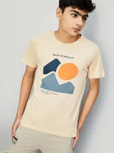 max Boys Printed Applique T-shirt