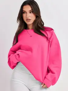 StyleCast Women Solid Round Neck Top