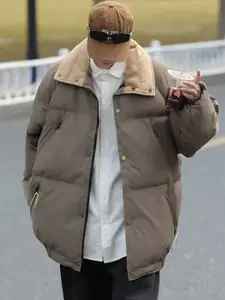 StyleCast x Revolte Men Mock Collar Bomber Jackets