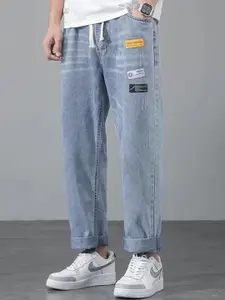 StyleCast Men Relaxed Fit Mid-Rise Elasticated Jeans