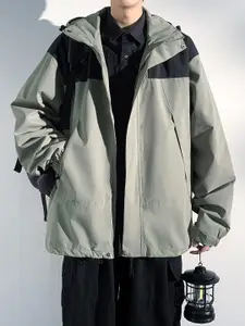 StyleCast x Revolte Women Hooded Bomber Jacket