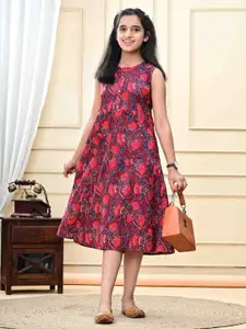 DMP FASHION Floral Print Cotton Top