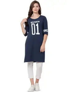 Funday Fashion Women Solid Regular Kurti