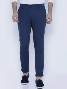 HIGHLANDER Men Slim Fit Cotton Chinos