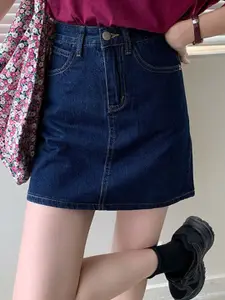 StyleCast Women Straight Mini Skirt