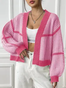 StyleCast x Revolte Long Sleeves Striped Shrug