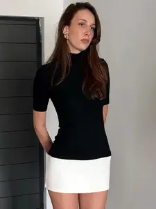 StyleCast x Revolte Women Bodycon Mini Dress