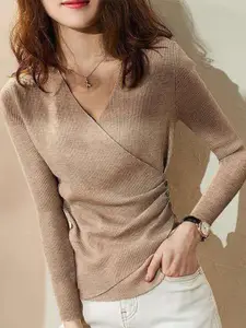 StyleCast Women V-Neck Pullover
