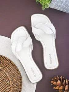 CORSICA Women Textured One Toe Flats