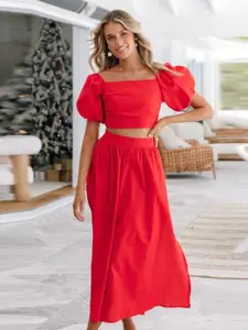 StyleCast Top With Skirt Co-Ords